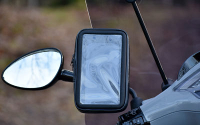 MANOS LIBRES lanceert nieuw product: Waterproof telefoonhouder voor de scooter, MP3 en meer!